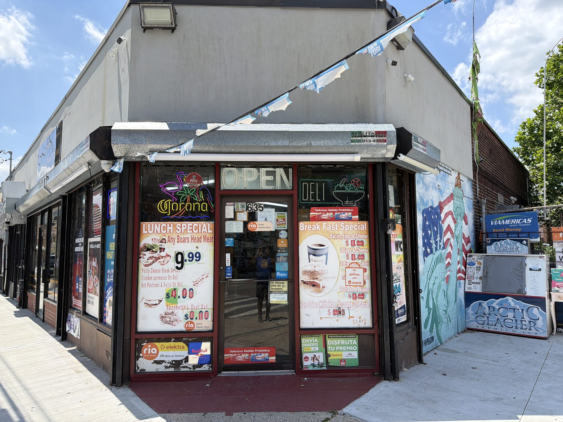 Railroad Quickstop storefront in Dongan Hills